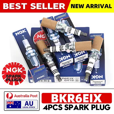 4PCS OEM NGK Iridium IX Spark Plugs Set > 3764 BKR6EIX-11 > Pre-Gapped Review • $61.99